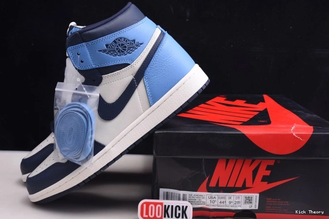 Kick Theory Air Obsidian Retro Jordan 1 OG 555088-140 High 0729